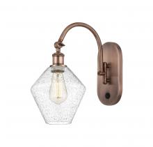 Innovations Lighting 518-1W-AC-G654-8-LED - Cindyrella - 1 Light - 8 inch - Antique Copper - Sconce