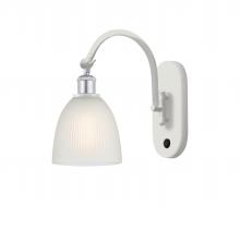 Innovations Lighting 518-1W-WPC-G381-LED - Castile - 1 Light - 6 inch - White Polished Chrome - Sconce