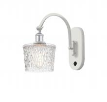 Innovations Lighting 518-1W-WPC-G402-LED - Niagara - 1 Light - 7 inch - White Polished Chrome - Sconce