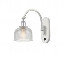 Innovations Lighting 518-1W-WPC-G412-LED - Dayton - 1 Light - 6 inch - White Polished Chrome - Sconce