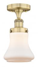 Innovations Lighting 616-1F-BB-G191 - Bellmont - 1 Light - 6 inch - Brushed Brass - Semi-Flush Mount