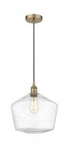 Innovations Lighting 616-1P-AB-G654-12 - Cindyrella - 1 Light - 12 inch - Antique Brass - Cord hung - Mini Pendant