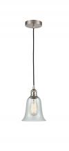 Innovations Lighting 616-1P-SN-G2812-LED - Hanover - 1 Light - 6 inch - Brushed Satin Nickel - Cord hung - Mini Pendant