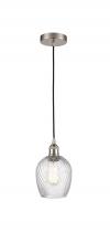 Innovations Lighting 616-1P-SN-G292-LED - Salina - 1 Light - 6 inch - Brushed Satin Nickel - Cord hung - Mini Pendant