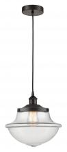  616-1PH-OB-G542 - Oxford - 1 Light - 12 inch - Oil Rubbed Bronze - Mini Pendant