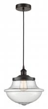 Innovations Lighting 616-1PH-OB-G544 - Oxford - 1 Light - 12 inch - Oil Rubbed Bronze - Mini Pendant