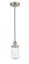 Innovations Lighting 616-1PH-SN-G314-LED - Dover - 1 Light - 5 inch - Brushed Satin Nickel - Cord hung - Mini Pendant