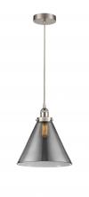 Innovations Lighting 616-1PH-SN-G43-L-LED - Cone - 1 Light - 12 inch - Brushed Satin Nickel - Cord hung - Mini Pendant