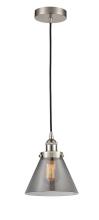 Innovations Lighting 616-1PH-SN-G43-LED - Cone - 1 Light - 8 inch - Brushed Satin Nickel - Cord hung - Mini Pendant