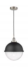 Innovations Lighting 616-1PH-SN-HFS-124-BK - Edison - 1 Light - 13 inch - Satin Nickel - Mini Pendant