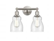  616-2W-SN-G394 - Ellery - 2 Light - 14 inch - Brushed Satin Nickel - Bath Vanity Light