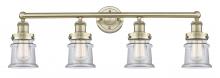  616-4W-AB-G182S - Canton - 4 Light - 32 inch - Antique Brass - Bath Vanity Light