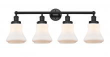 Innovations Lighting 616-4W-BK-G191 - Bellmont - 4 Light - 33 inch - Matte Black - Bath Vanity Light