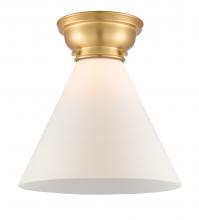 Innovations Lighting 623-1F-SG-G41-L-LED - Cone - 1 Light - 12 inch - Satin Gold - Flush Mount