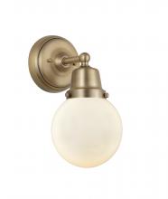 Innovations Lighting 623-1W-BB-G201-6 - Beacon - 1 Light - 6 inch - Brushed Brass - Sconce