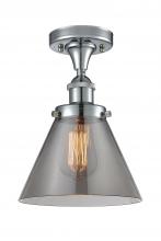 Innovations Lighting 916-1C-PC-G43-LED - Cone - 1 Light - 8 inch - Polished Chrome - Semi-Flush Mount