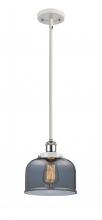 Innovations Lighting 916-1S-WPC-G73-LED - Bell - 1 Light - 8 inch - White Polished Chrome - Mini Pendant