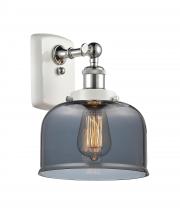 Innovations Lighting 916-1W-WPC-G73-LED - Bell - 1 Light - 8 inch - White Polished Chrome - Sconce