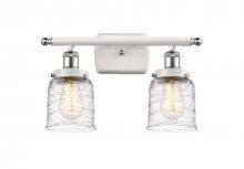 Innovations Lighting 916-2W-WPC-G513-LED - Bell - 2 Light - 16 inch - White Polished Chrome - Bath Vanity Light