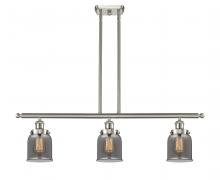 Innovations Lighting 916-3I-SN-G53-LED - Bell - 3 Light - 36 inch - Brushed Satin Nickel - Stem Hung - Island Light