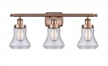 Innovations Lighting 916-3W-AC-G194 - Bellmont - 3 Light - 26 inch - Antique Copper - Bath Vanity Light