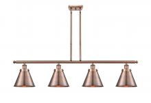 Innovations Lighting 916-4I-AC-M13-AC-LED - Appalachian - 4 Light - 48 inch - Antique Copper - Stem Hung - Island Light