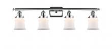  916-4W-PC-G181S - Canton - 4 Light - 36 inch - Polished Chrome - Bath Vanity Light