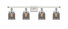 Innovations Lighting 916-4W-WPC-G53 - Bell - 4 Light - 36 inch - White Polished Chrome - Bath Vanity Light