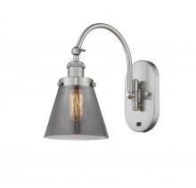 Innovations Lighting 918-1W-SN-G63-LED - Cone - 1 Light - 6 inch - Brushed Satin Nickel - Sconce