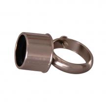 Barclay 331-PN - D-Rod Connection Loop Fitting,  Polished Nickel