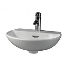 Barclay 4-358WH - Reserva 550 Wall-Hung Basin 8'' cc, White