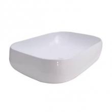 Barclay 4-435WH - Celino 450 Rectangular Above Counter Basin, White