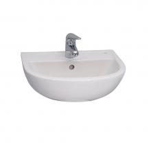 Barclay 4-548WH - Compact 545 Wall Hung Basin 8'' ws - White