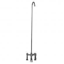 Barclay 4046-ML-CP - Elephant Spout, 6'' Mounts, 62''  Riser, Metal Lvr Hdle, CP