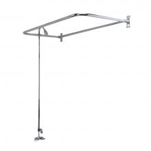 Barclay 4191-54-CP - Converto Shower w/54'' D-Rod,  Code Spout, Polished Chrome