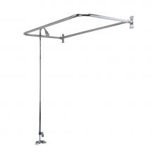 Barclay 4191-60-CP - Converto Shower w/60'' D-Rod,  Code Spout, Polished Chrome