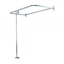 Barclay 4193-48-CP - Converto Shower w/48'' D-Rod,  Fct, Riser, Polished Chrome