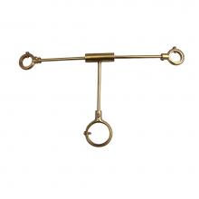 Barclay 4502SUP-PB - Tub Supply Line Support, Polished Brass