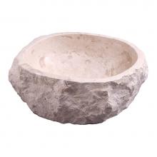 Barclay 5-700CR - Elbrus Marble Above Counter Basin, Cream