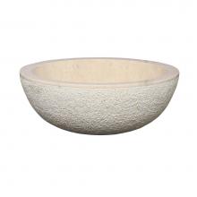 Barclay 5-706BE - Lexa Hammered Marble Basin,Beige