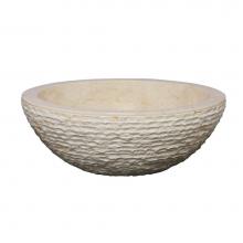 Barclay 5-708BE - Pele Chiseled Marble Basin,Beige