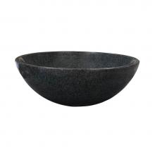 Barclay 7-706GPBG - Desmond Round Granite Vessel Polished Blue Gray