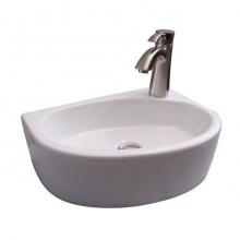 Barclay 4-9040WH - Albion Wall-Hung Basin 17'' Right Faucet Hole,WH