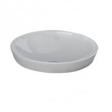 Barclay 5-605WH - Variant 14'' Round Drop-In Basin in White