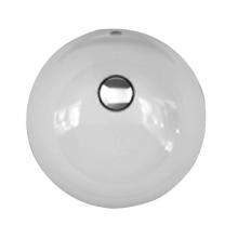 Barclay 5-600WH - Variant 14'' Round Undercounter Basin in White