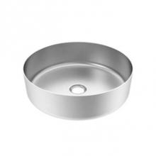 Barclay 7-800D-BR - Kana 15'' SS Vessel w/drain Brushed