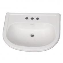 Barclay B/3-1054WH - Oasis 685 Ped Lav Basin