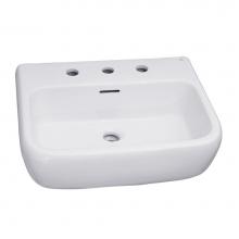 Barclay 4-948WH - Metropolitan 520 Wall-Hung Basin,8'' cc, White