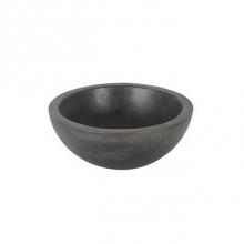 Barclay 5-311CDG - Cordell Large Oval Cement Vessel, Dusk Gray