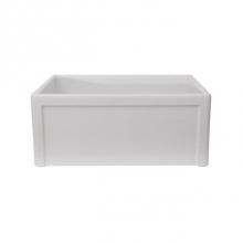 Barclay FSSB1106-WH - Chapman 36'' Fireclay Single Bowl,Center Drain, White